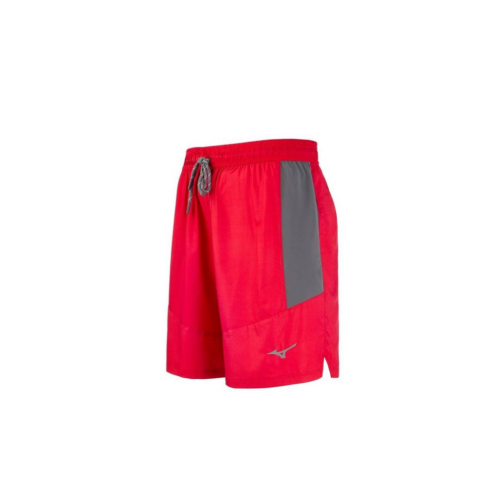 Pantaloncini Mizuno Pallavolo 7" Uomo - Rosse - 52097-OTIR